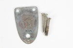 1978 Vintage Fender Precision/Jazz/Telecaster Bass NECKPLATE 3-Bolt Chrome 1970s-1980s USA