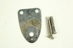 1975 Vintage Fender Stratocaster 3-Bolt Neck Plate ~CHROME~ USA Strat 1970s