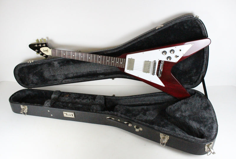 2005 Gibson Flying V '67 Reissue Mahogany Rosewood Fingerboard ~Cherry~ +OHSC USA 2000s