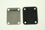 1972 Vintage Fender Telecaster/Stratocaster/Jaguar/Jazzmaster 4-Bolt Neck Plate Chrome 1970s USA
