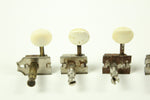 1956-1964 Vintage Fender Musicmaster Duo-Sonic Kluson Deluxe TUNERS Single-Line White Button Pre-CBS
