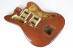 1963 Vintage Fender Jazzmaster BODY ~Lightweight 4.5lbs~ Killer RELIC Brown Refin USA 1960s Pre-CBS L-Series