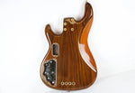 RARE 2001 Fender American Deluxe Zone Bass Walnut Exotic Wood BODY USA Premium Bass