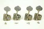 1968-1972 Vintage Fender Jazz/Telecaster/Precision Bass PBass ~NICKEL TUNERS~ Set 1969,1970,1971