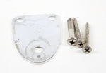 1979 Vintage Fender Telecaster/Stratocaster Chrome 3-Bolt NeckPlate USA 1970s CBS Era