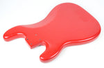 1976 Vintage Fender Precision Bass Bright Red Refinish Alder 4-Bolt BODY PBass 1970s USA
