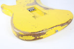 Jason Davis Master Builder 1960's Stratocaster style BODY RELIC Canary Yellow