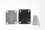 1974 Vintage Fender Precision/Telecaster/Jazz Bass 4-Bolt Neck Plate ~Chrome~ 1970s