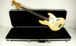 1984 Vintage Fender JAZZ BASS Alder Olympic White Dan Smith Era E3 Series +OHSC USA 1980s