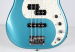 2018 Fender American Elite Precision Bass Ocean Turquoise Noiseless Pickup + OHSC USA 2010s