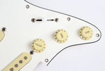 1989 Vintage Squier Fender Stratocaster ~Staggered Pole Pickups~ Loaded PICKGUARD Made in USA Strat 1980s