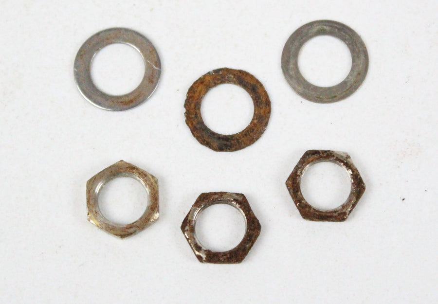 1966 Vintage Fender Precision/Jazz/Telecaster/Stratocaster Nuts and Washers USA 1960s USA