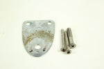 1975 Vintage Fender Stratocaster 3-Bolt Neck Plate ~CHROME~ USA Strat 1970s