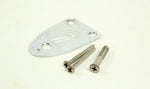 1975 Vintage Fender Stratocaster 3-Bolt Neck Plate ~CHROME~ USA Strat 1970s