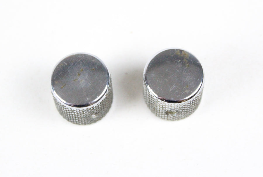 1970's Vintage Fender Telecaster Precision Jazz Bass Chrome KNOBS 1971-1977