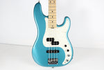2018 Fender American Elite Precision Bass Ocean Turquoise Noiseless Pickup + OHSC USA 2010s