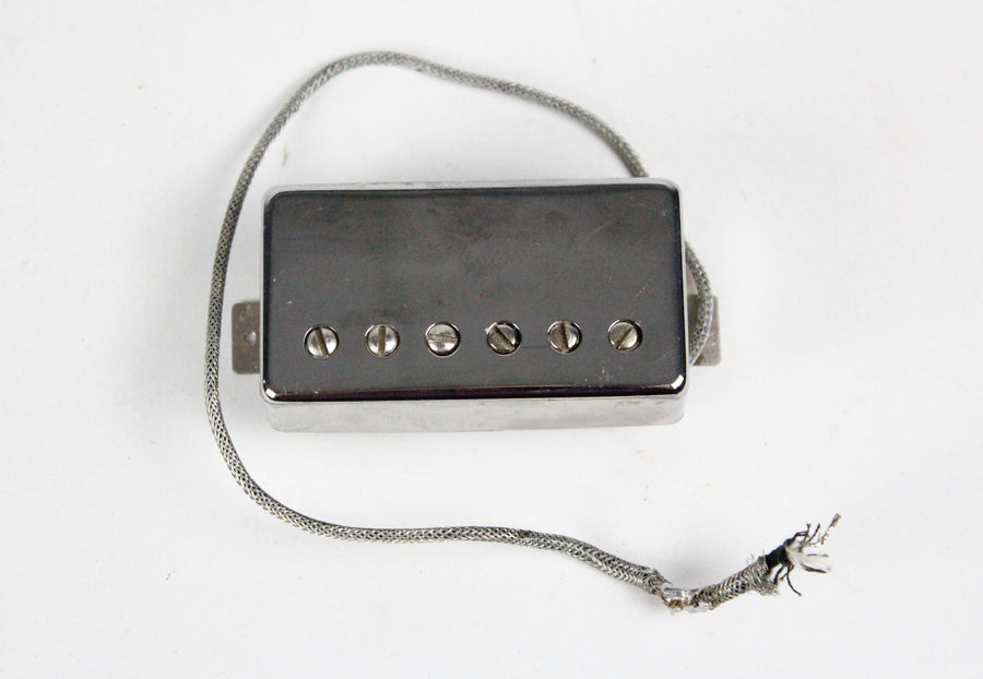 1980s Vintage Seymour Duncan 59 NJ Juarez Hand Wound ~Chrome Cover~ Humbucker Pickup 1959 PAF Reissue Gibson