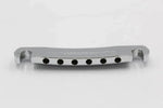 1980s Vintage Epiphone for Gibson Les Paul Stop Tailpiece Chrome