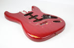 RARE 1979 Vintage Fender Stratocaster ~Killer RELIC~ Factory Wine Red Ash BODY Strat USA 1970s CBS Era