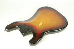 1976 Vintage Fender Precision Bass 4-Bolt Ash Sunburst BODY PBass ~KILLER PLAYWEAR~ 1970s USA