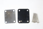 1974 Vintage Fender Precision/Telecaster/Jazz Bass 4-Bolt Neck Plate ~Chrome~ 1970s