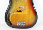 1977 Vintage Fender Precision Bass Lefty Sunburst Ash BODY Left-Handed 1970s USA PBass w/Original Bridge