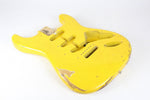 Jason Davis Master Builder 1960's Stratocaster style BODY RELIC Canary Yellow