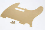 New Fender Telecaster Gold Brushed Aluminum Replacement Pickguard Tele Pick Guard TL