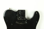 1973 Vintage Fender Telecaster Ash 4-Bolt BODY ~Black Refin~ Tele 1970s