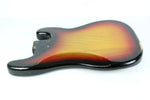 1977 Vintage Fender Precision Bass Lefty Sunburst Ash BODY Left-Handed 1970s USA PBass w/Original Bridge