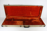 1959-1963 Fender Jazzmaster Jaguar Original Blonde Tolex Hardshell Case Pre-CBS USA 1960 1961 1962