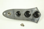 1974 Vintage Fender Jazz Bass Control Plate Stackpole Potentiometers Pots Cap 1970's USA