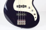 Early 2000's Silvertone Midnight Purple Indigo Jazz Bass J-Style Bass ~Rosewood Fretboard~