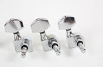 1970s-1980s VINTAGE Schaller Chrome 3x3 Tuners Made in W. Germany for Gibson Les Paul/SG