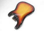 1977 Vintage Fender Precision Bass Lefty Sunburst Ash BODY Left-Handed 1970s USA PBass w/Original Bridge