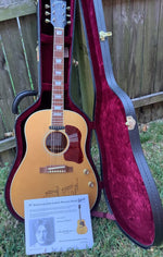 Gibson Lennon J-160E 70th Anniversary 2010 Natural Museum w/COA +OHSC