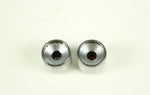 Allparts Knurled Chrome Knobs replacement for Early Precision Bass/Telecaster
