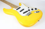 RARE 1981 Vintage Fender Stratocaster Hardtail ~Monaco Yellow~ Maple Neck STRAT +OHSC USA 1970s 1980s