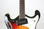 RARE 1966-1967 Vintage Mosrite Combo Sunburst Rosewood Fingerboard USA 1960s Original Bakersfield Era Semie Moseley period