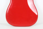 1976 Vintage Fender Precision Bass Bright Red Refinish Alder 4-Bolt BODY PBass 1970s USA