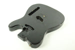 1973 Vintage Fender Telecaster Ash 4-Bolt BODY ~Black Refin~ Tele 1970s