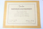 1982 Fender American Vintage '52 Telecaster 1952 Reissue Fullerton AVRI USA First Year Blackguard w/COA