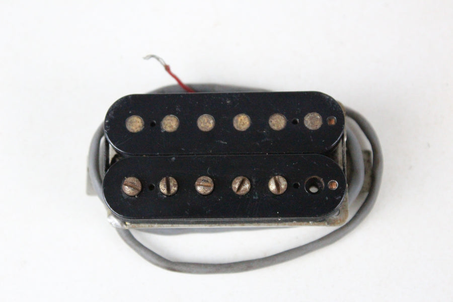 Jim Wagner WCR Custom Humbucker Pickup JWP PAF Style Black Vintage Guitar Pickup ~BROKEN~