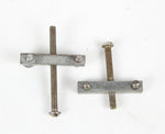 Original 1953 Fender Precision Bass Bridge Saddles Vintage Pre-CBS P-Bass Parts USA 1950s