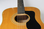 1977 Vintage Guild D-44M BLD Blonde Flamed Maple Bluegrass Jubillee ~Ebony Fretboard~ 1970s USA
