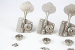 1968-1972 Vintage Fender Jazz/Telecaster/Precision Bass PBass ~NICKEL TUNERS~ Set 1969,1970,1971