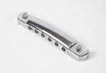 1986 Vintage Gibson USA Chrome Stopbar Tailpiece Original Les Paul Standard Heavy Zinc 1980s USA