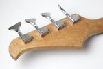 Early 2000's Silvertone Midnight Purple Indigo Jazz Bass J-Style Bass ~Rosewood Fretboard~