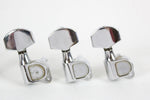 1970s-1980s VINTAGE Schaller Chrome 3x3 Tuners Made in W. Germany for Gibson Les Paul/SG