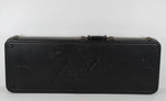 1978 Vintage Fender Stratocaster Molded Black Plastic Hardshell CASE CBS Era 1970s-1980s USA Strat